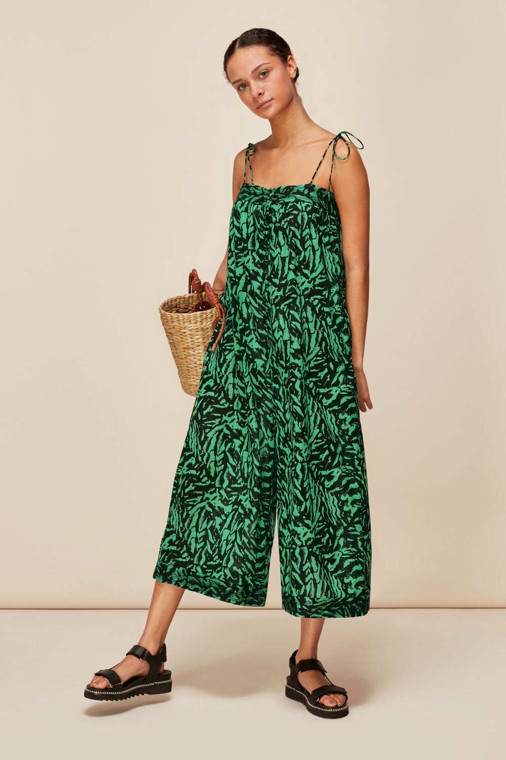 Tiger Animal Beach Jumpsuit