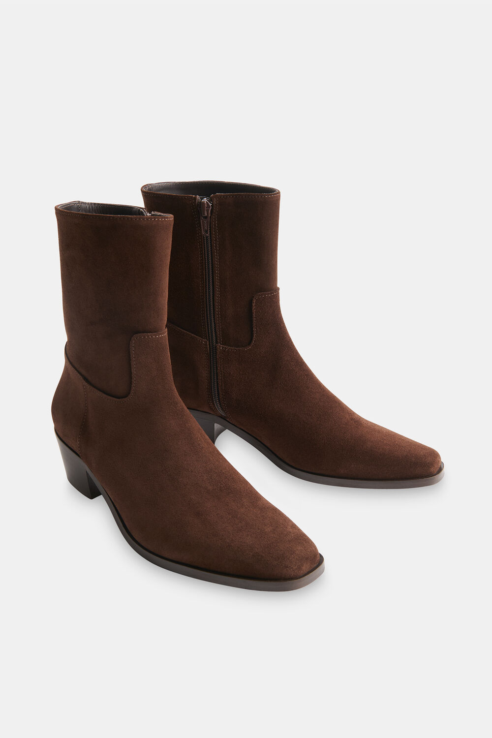 Suede Clean Western Boot