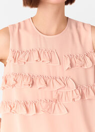 Frill Sleeveless Top