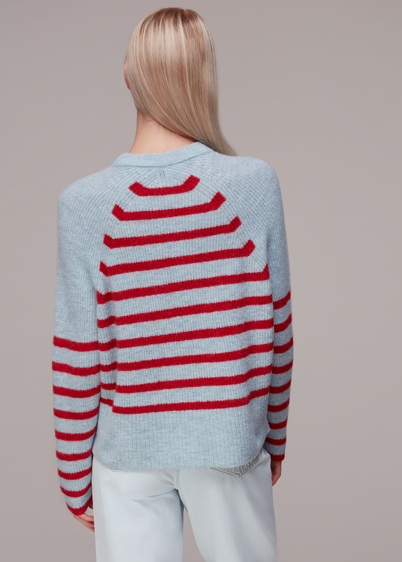 Eden Stripe Ribbed Jumper