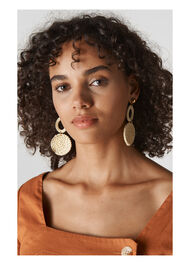 Statement Straw Weave Earring