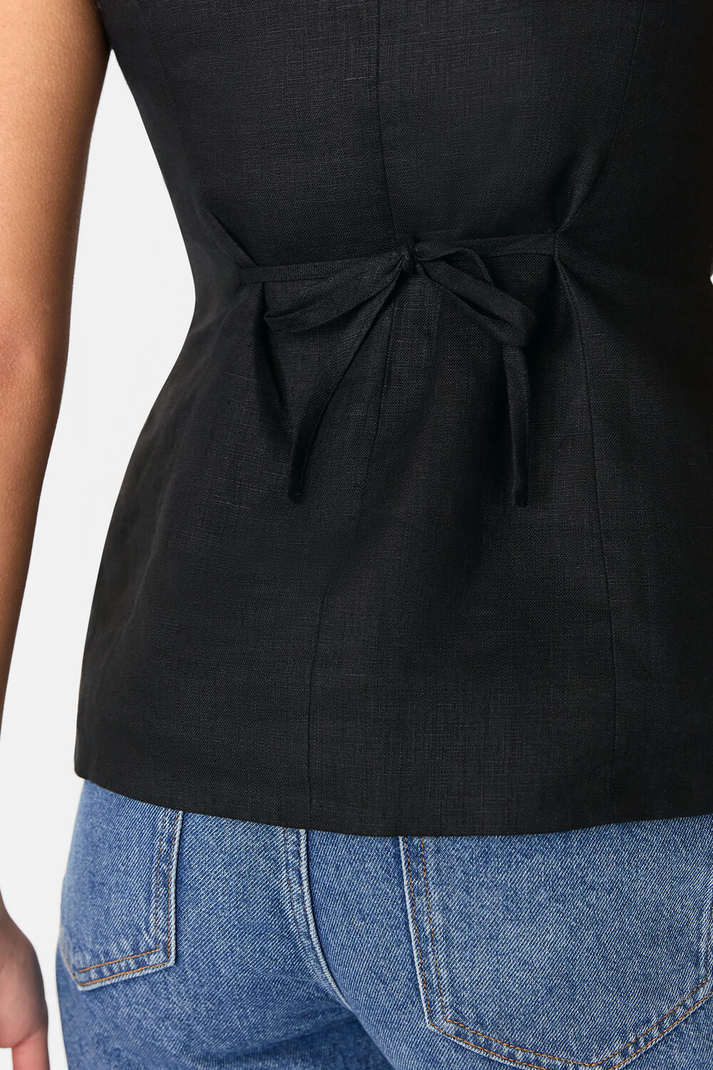 Molly Linen Waistcoat