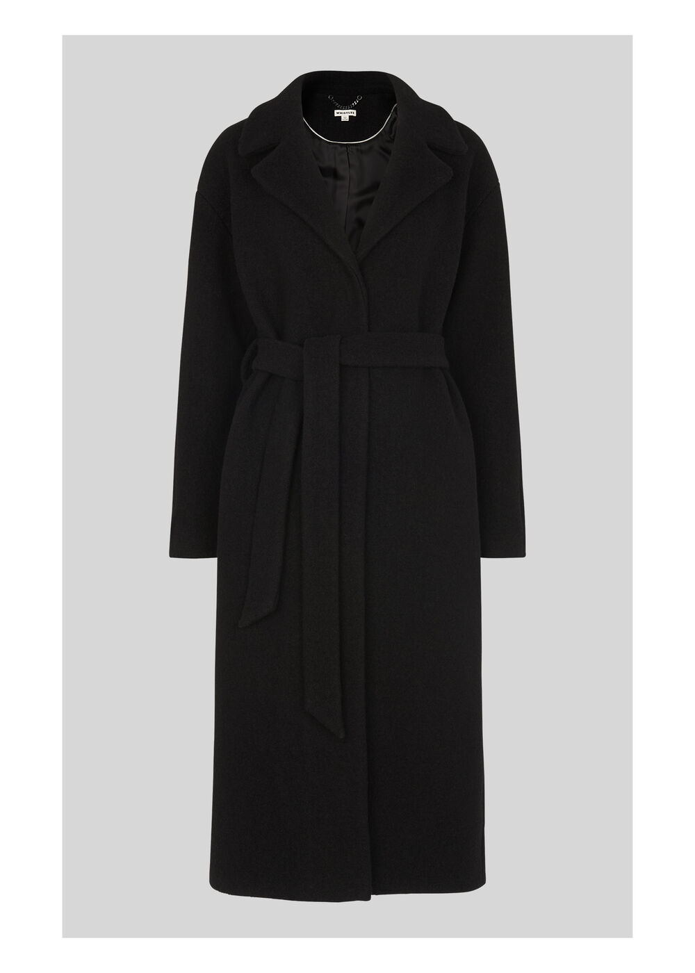 Boiled Wool Coat