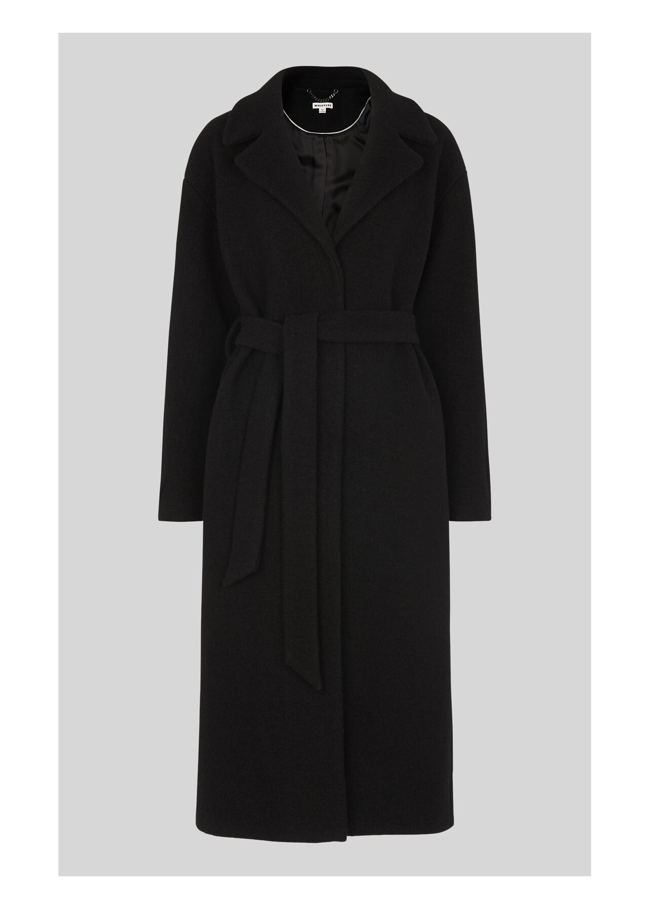 Boiled Wool Coat