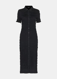 Monique Shirred Midi Dress