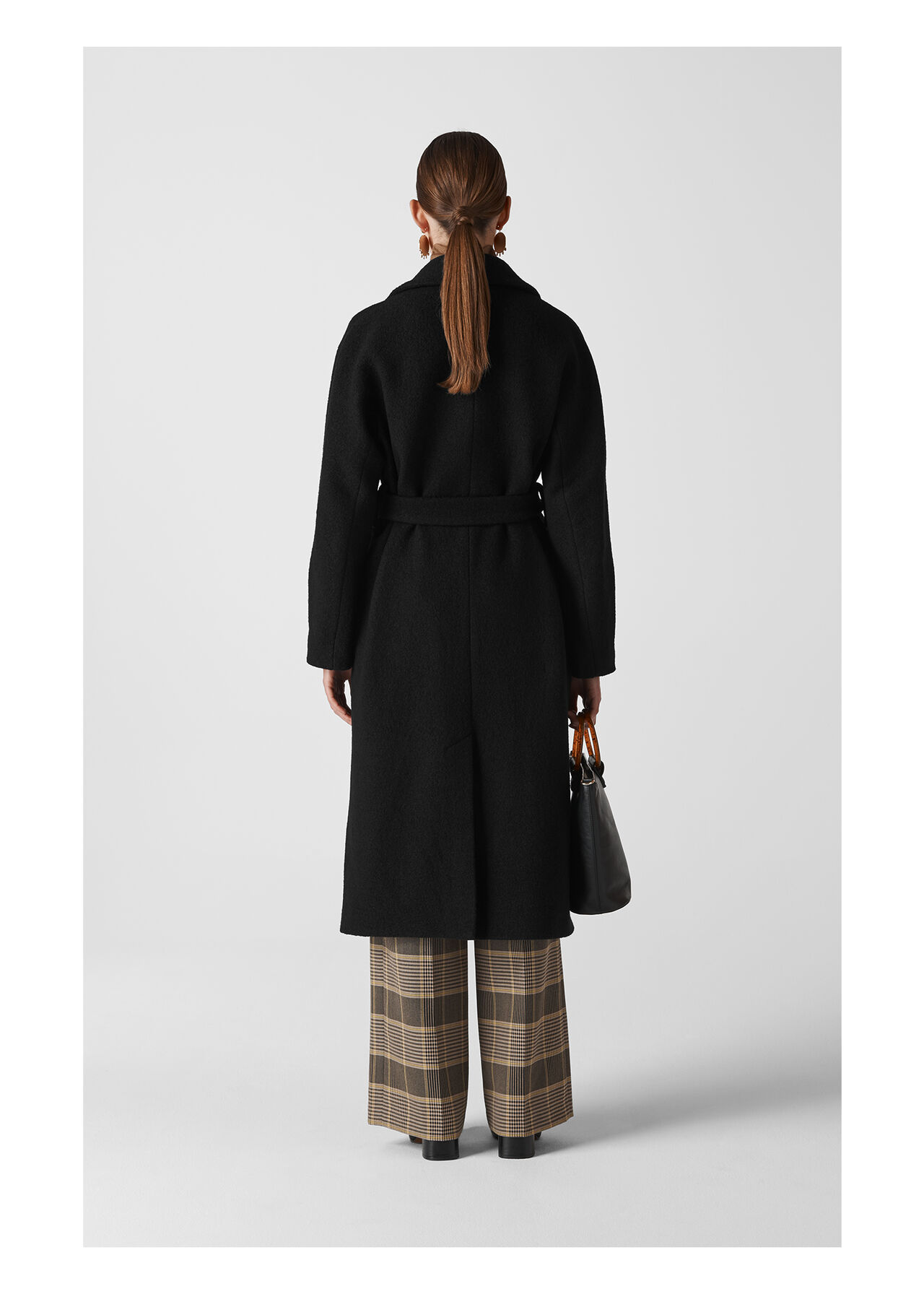 Boiled Wool Coat
