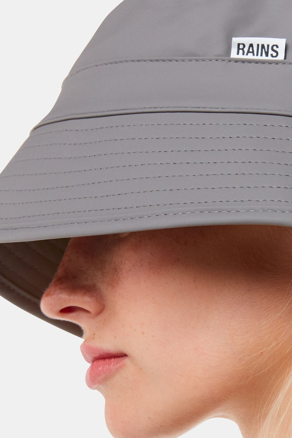 Grey Rains Bucket Hat