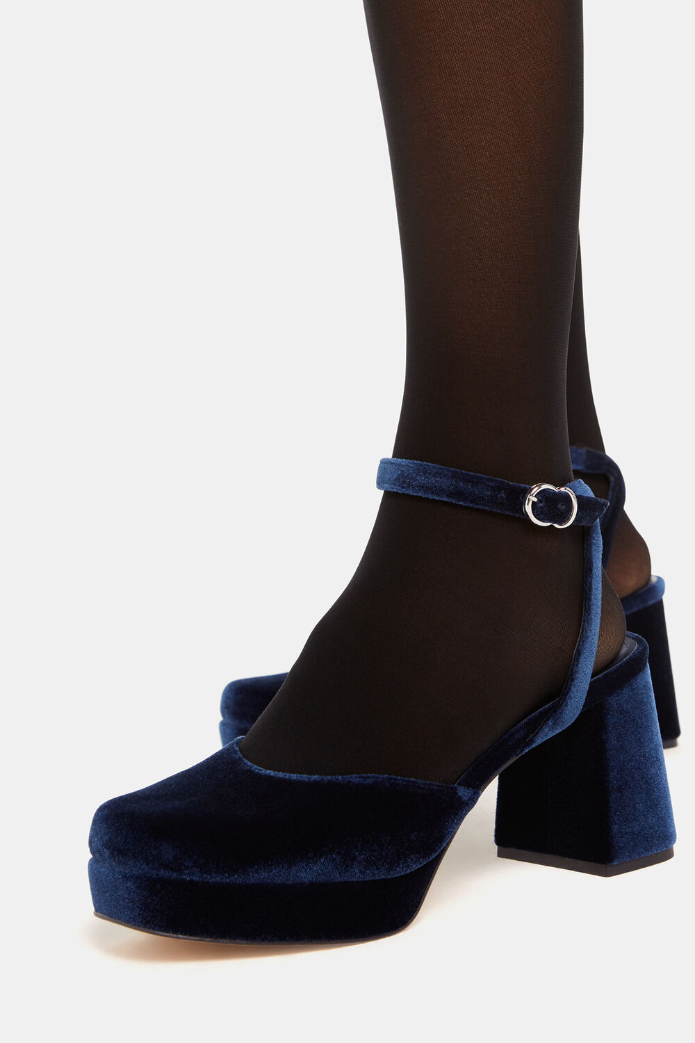 Estella Velvet Platform Shoe