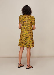 Trailing Daisy Georgina Dress Yellow/Multi