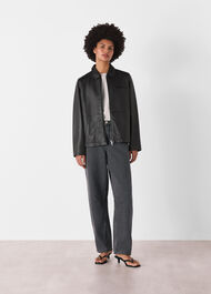 Kate Zip Leather Jacket