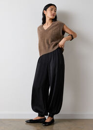 Satin Balloon Trouser