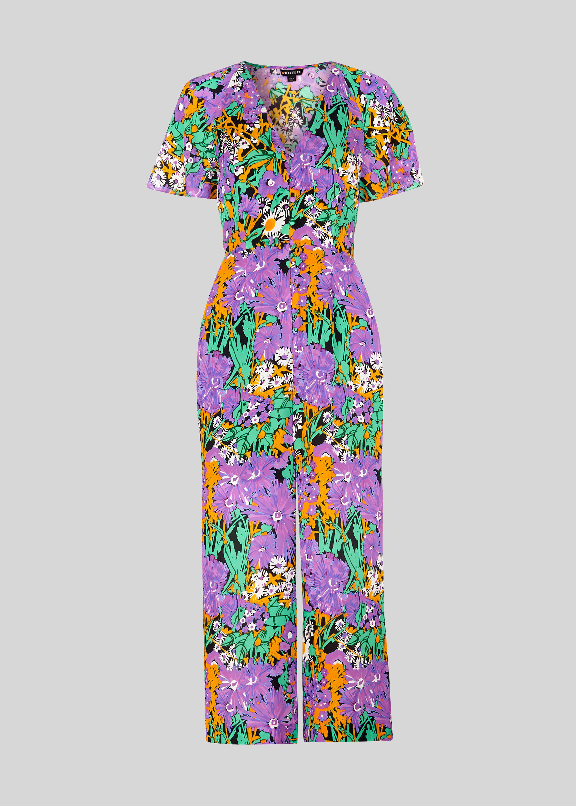 Whistles simone floral best sale dress