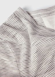 Rosa Double Trim Stripe TShirt