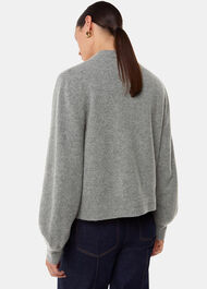 Zip Front Bomber Knit