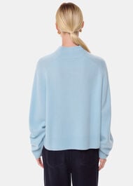 Funnel Neck Wool Knit