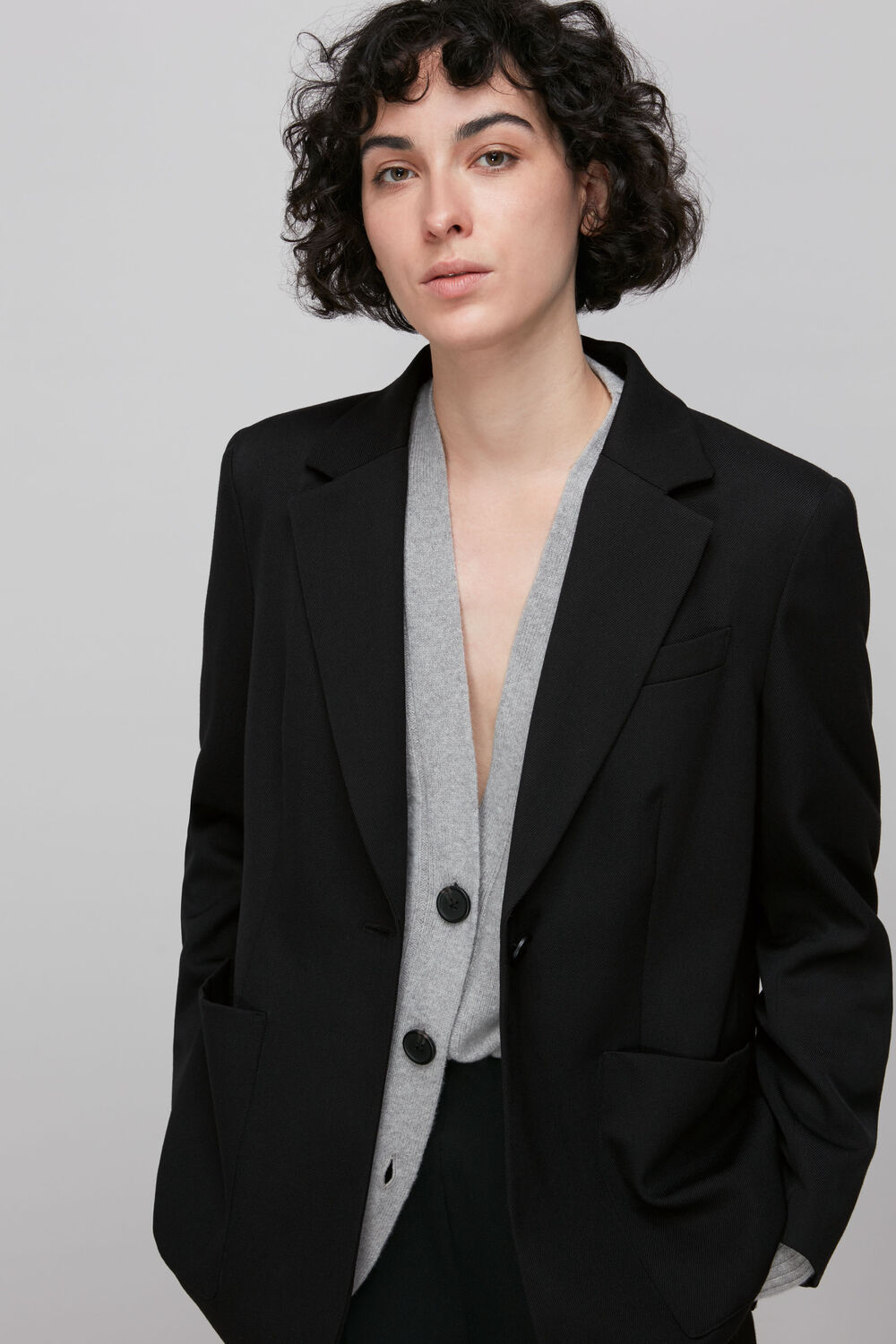 Twill Tailored Blazer