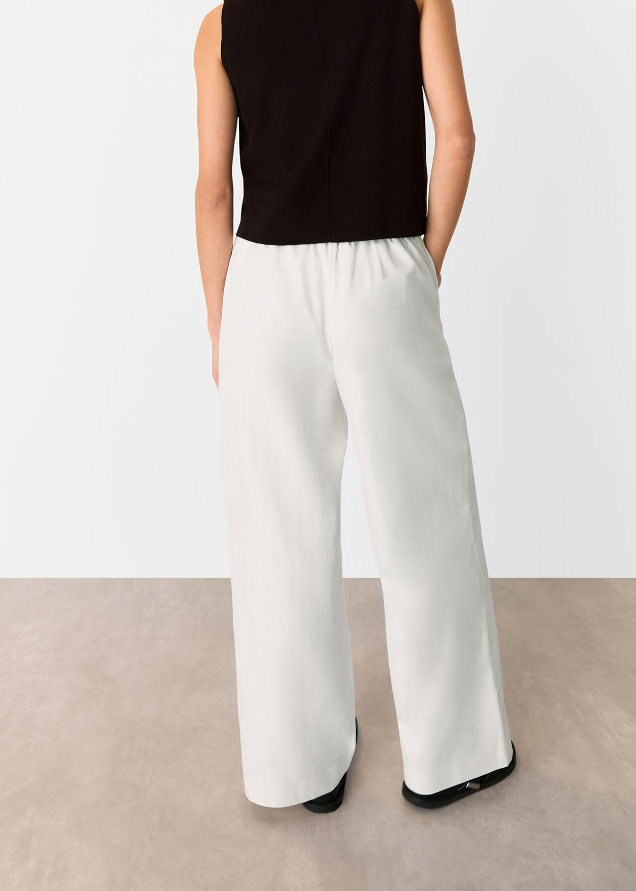 Leona Linen Blend Trouser