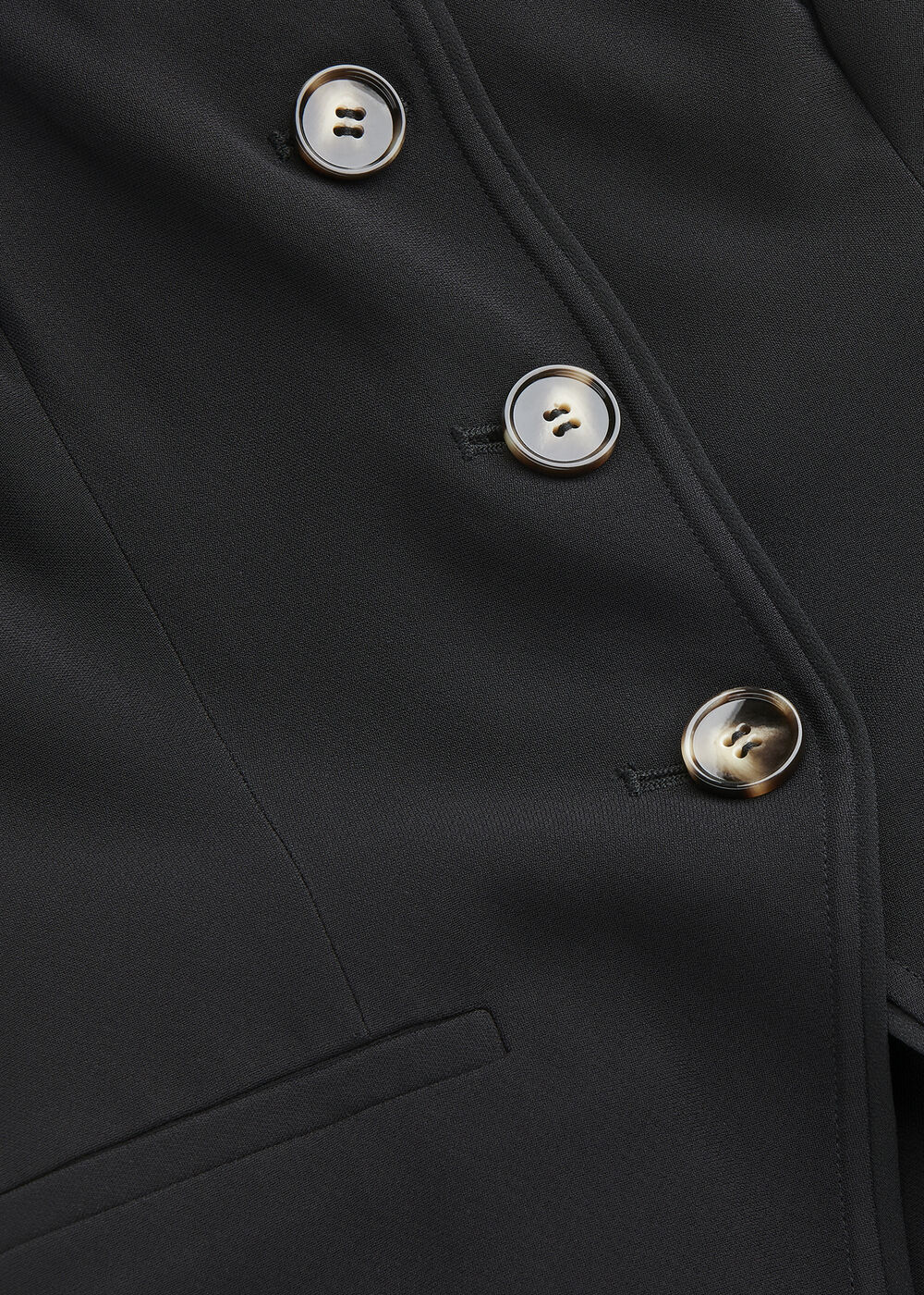 Sofia Crepe Waistcoat