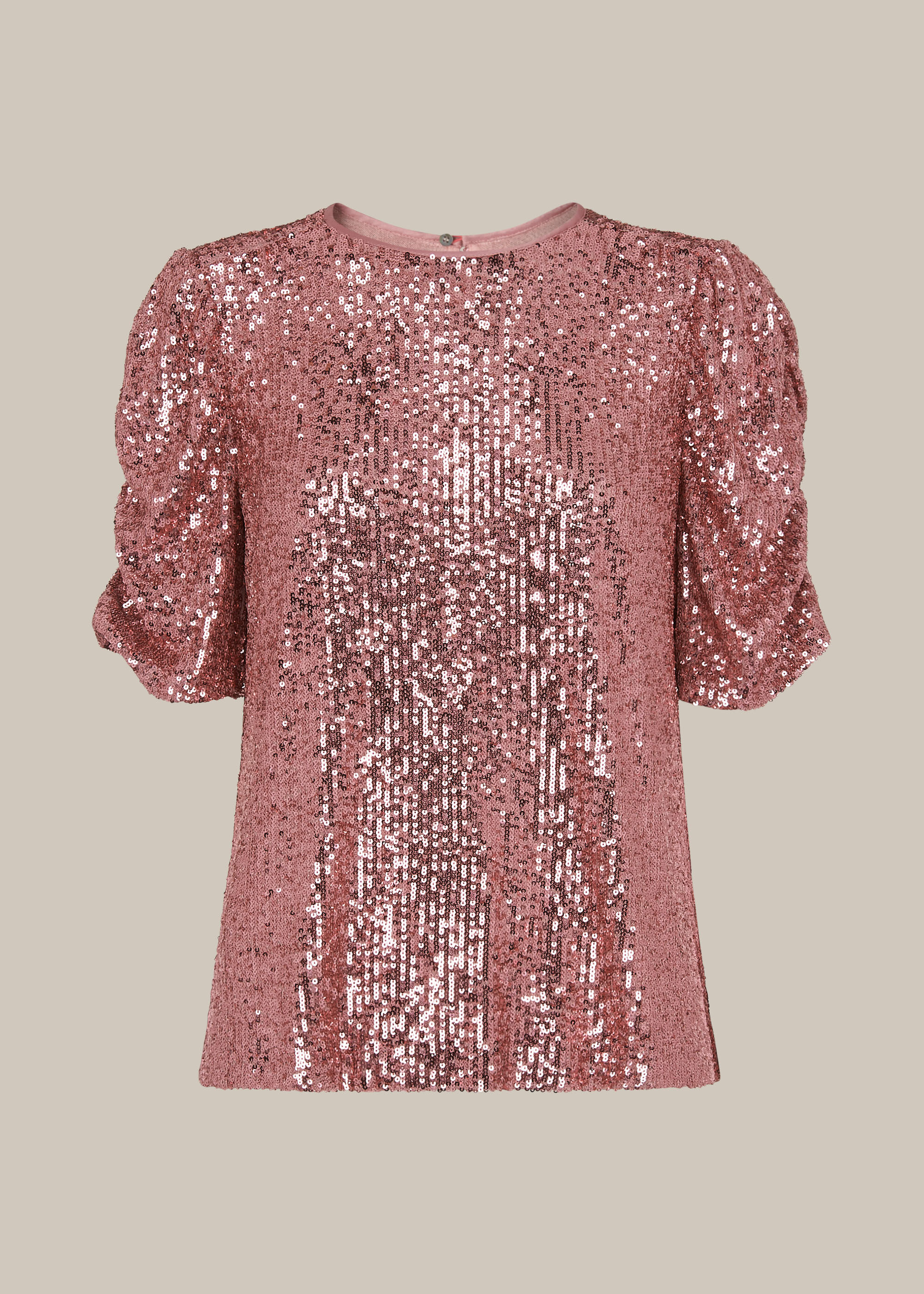 Pink Seema Sequin Top