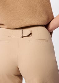 Wide Leg Casual Cotton Trouser