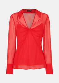 Emilia Twist Front Blouse