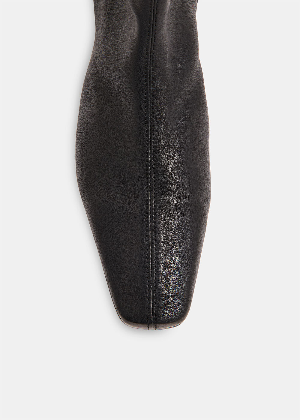 Square Toe Flat Sock Boot