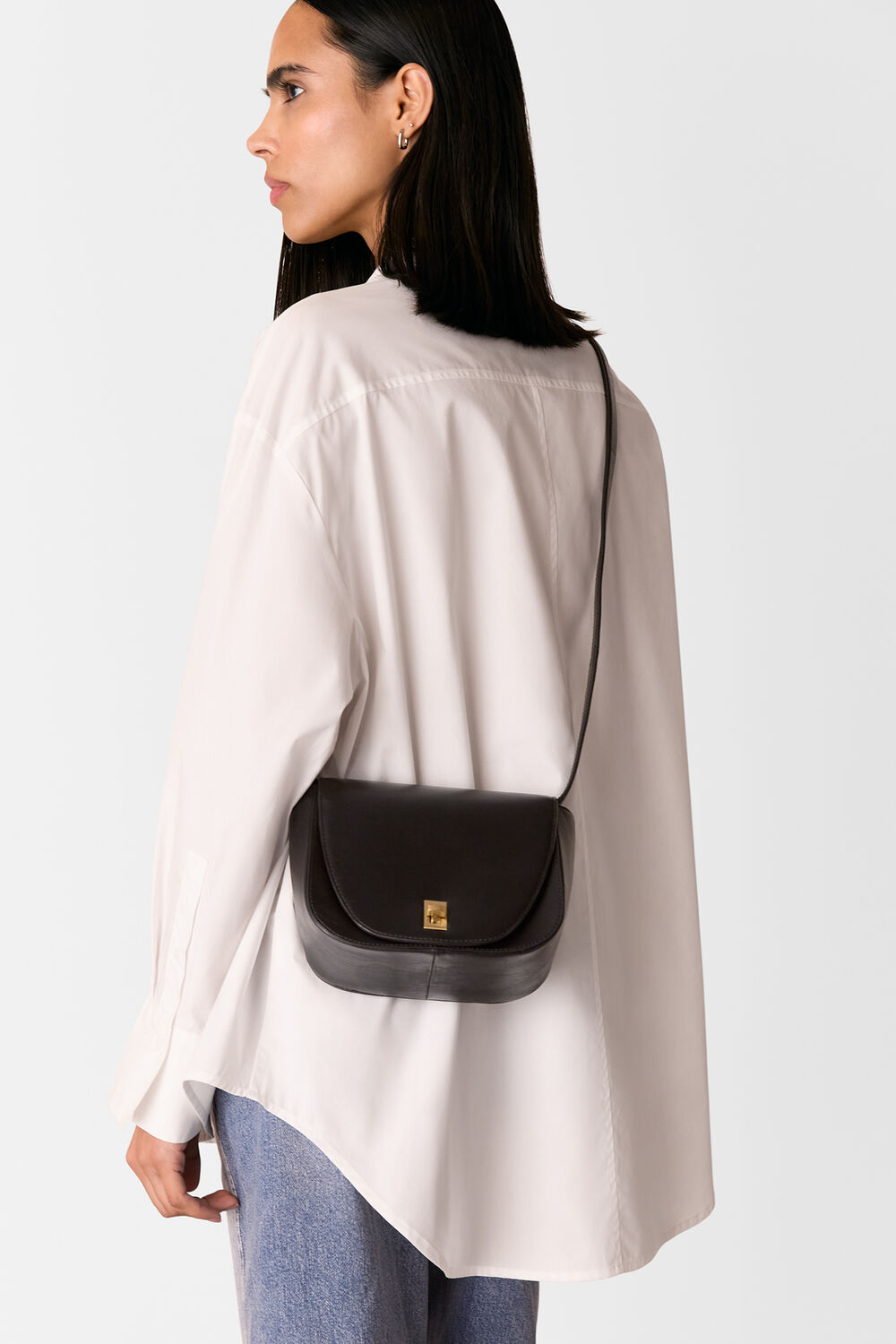 Carlota Turnlock Satchel