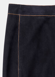 Suede Western Trousers