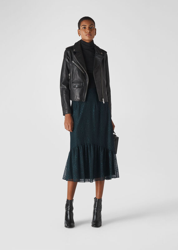 Ellis Animal Lace Skirt