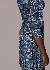 Speckled Leopard Midi Dress