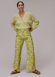 Checkerboard Shells Trouser