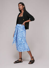Clouded Leopard Sarong Skirt