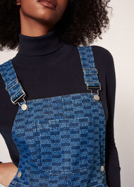 Tangle Check Denim Dungaree