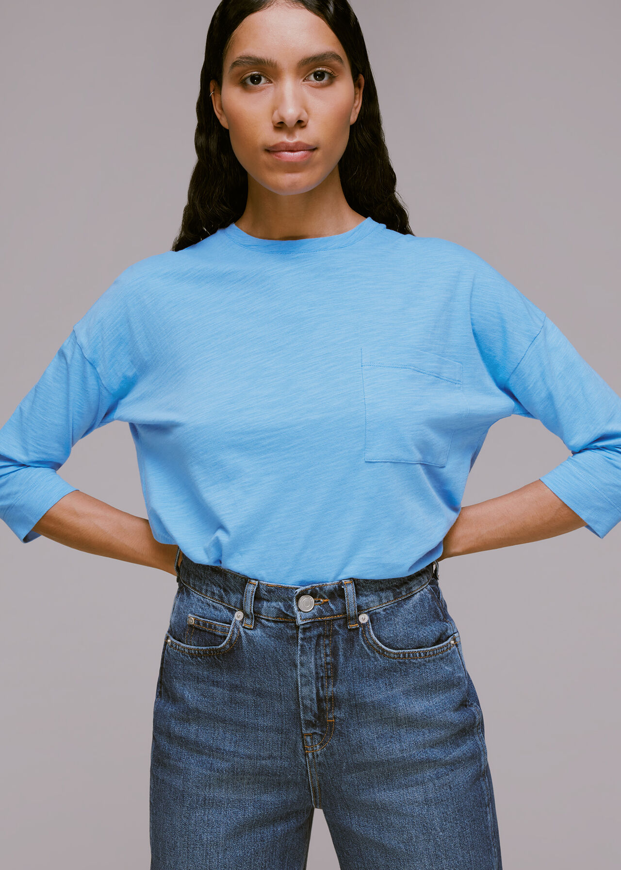 Cotton Patch Pocket Top