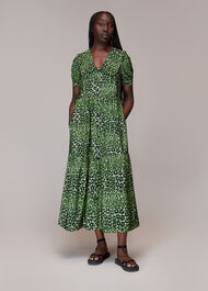 Fluro Animal Collar Dress