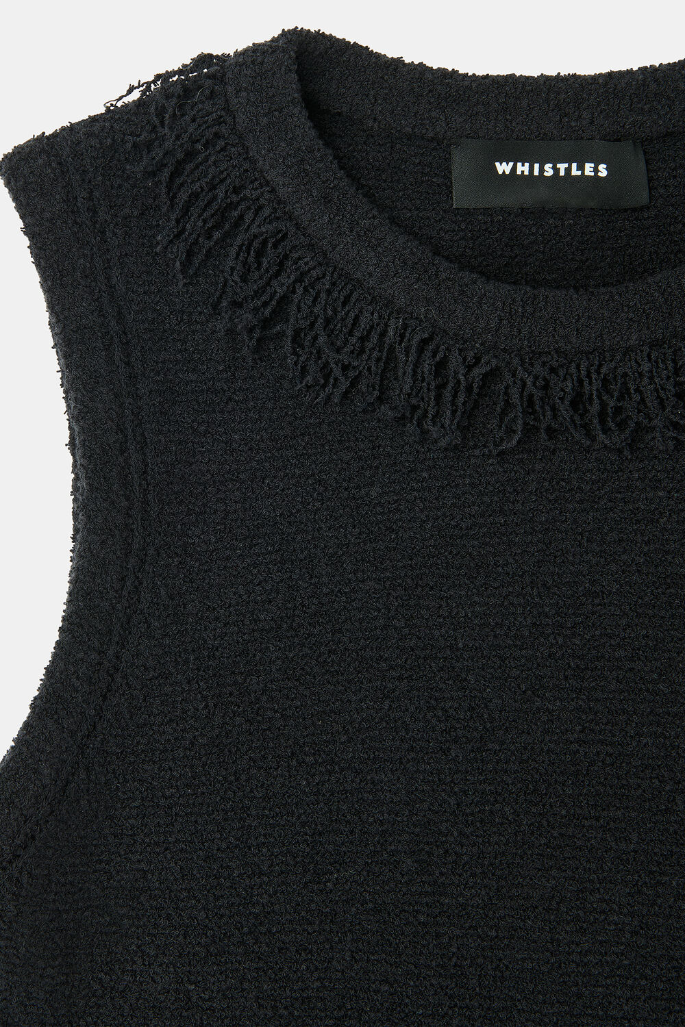 Fringe Detail Knitted Dress