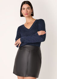 Annie Sparkle V Neck Knit