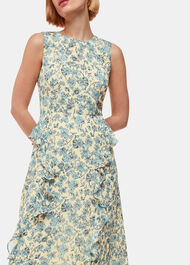 Shaded Floral Nellie Dress