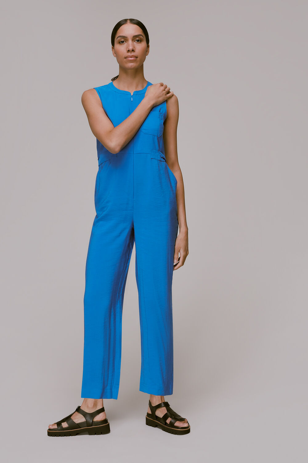 Josie Zip Front Jumpsuit