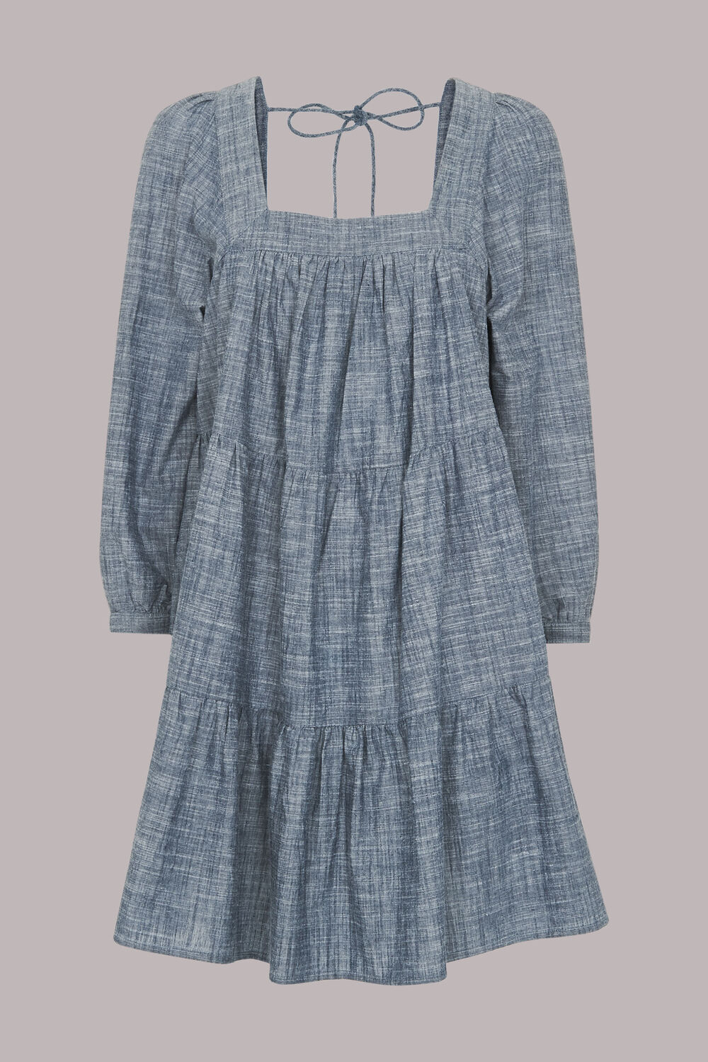 Tilly Chambray Trapeze Dress