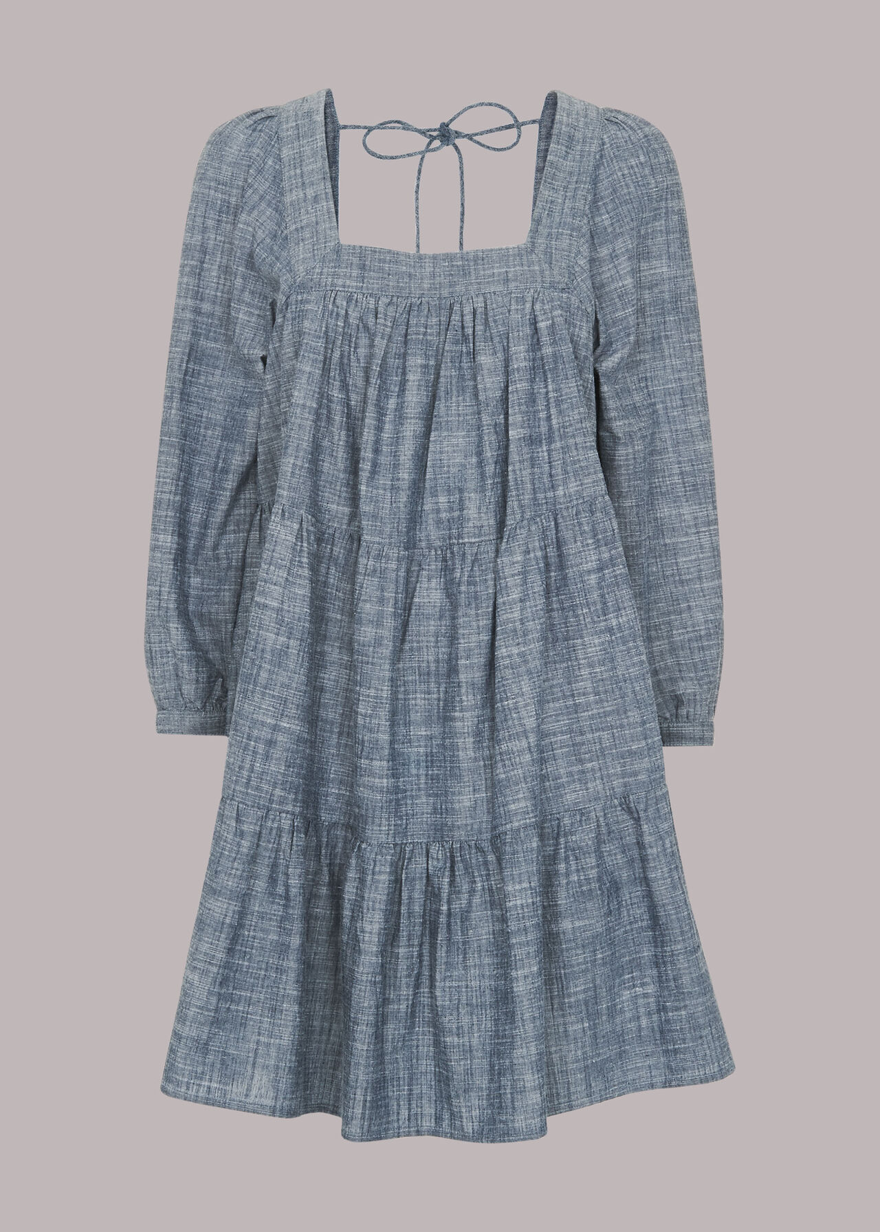 Tilly Chambray Trapeze Dress