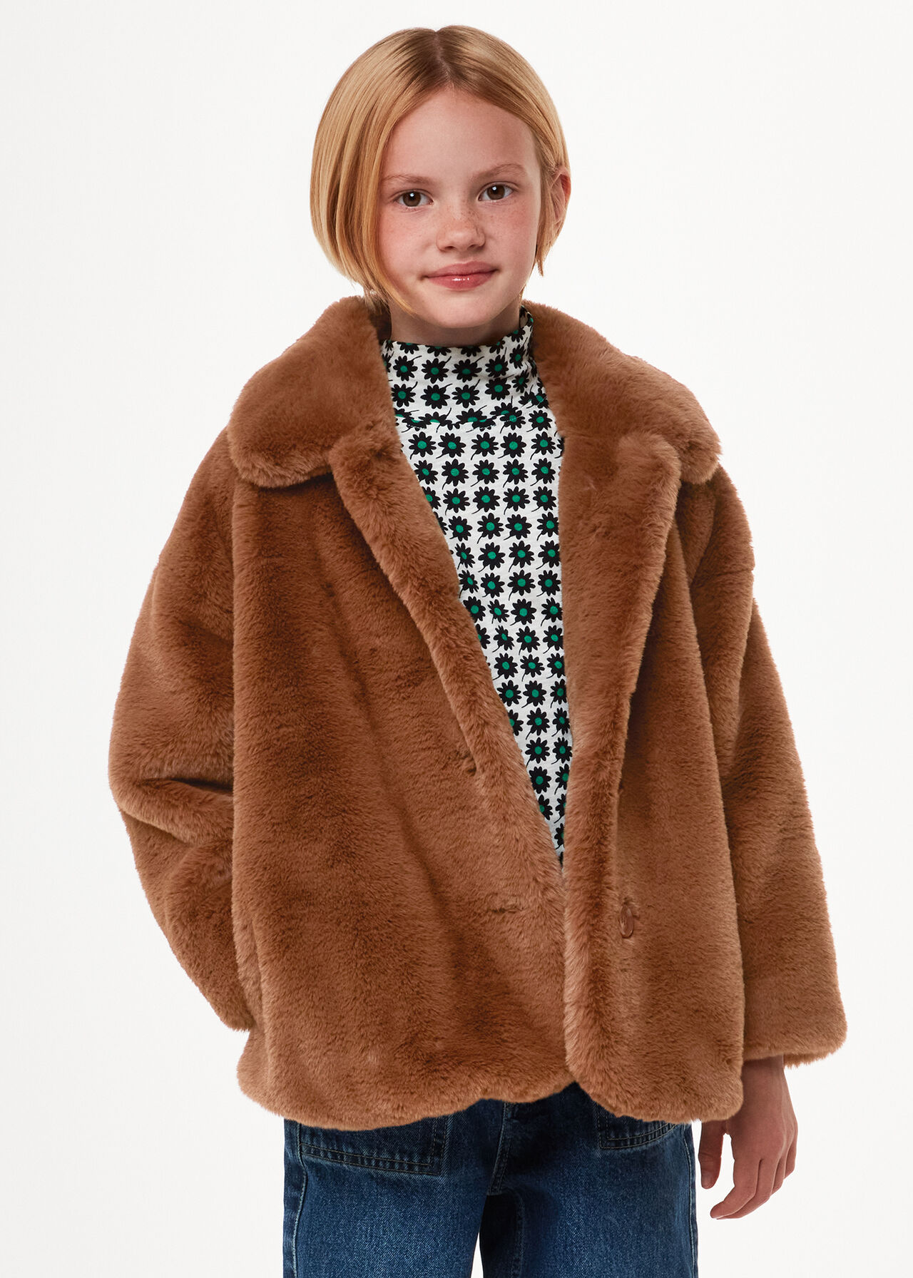 Teddy Faux Fur Coat