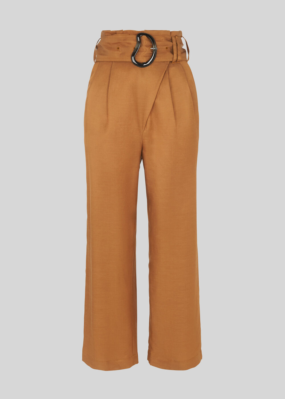 Amelie Paper Bag Trouser Brown