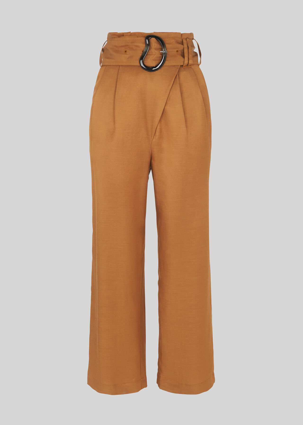 Amelie Paper Bag Trouser Brown