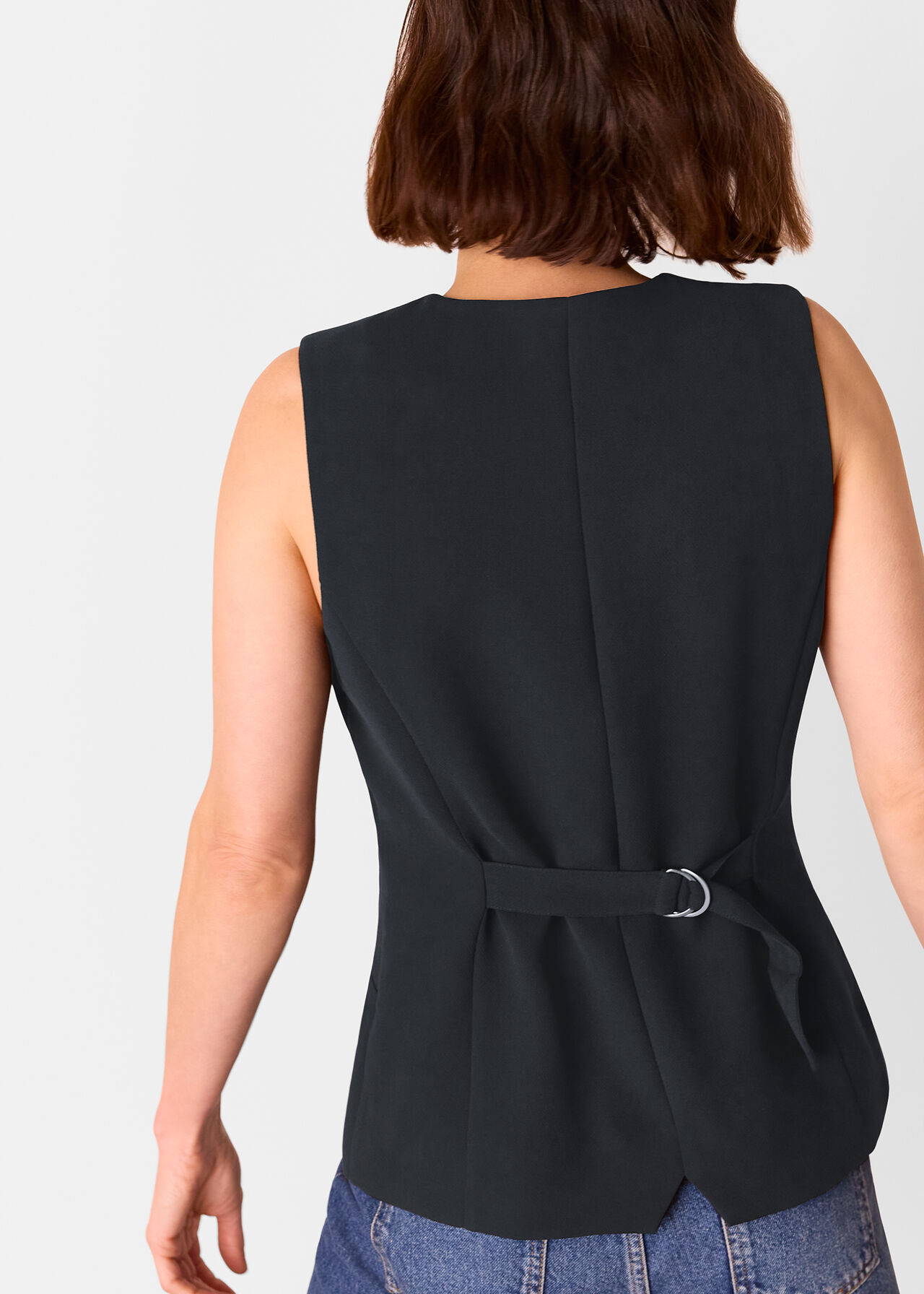 Cora Crepe Waistcoat