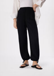 Relaxed Tie Hem Trouser