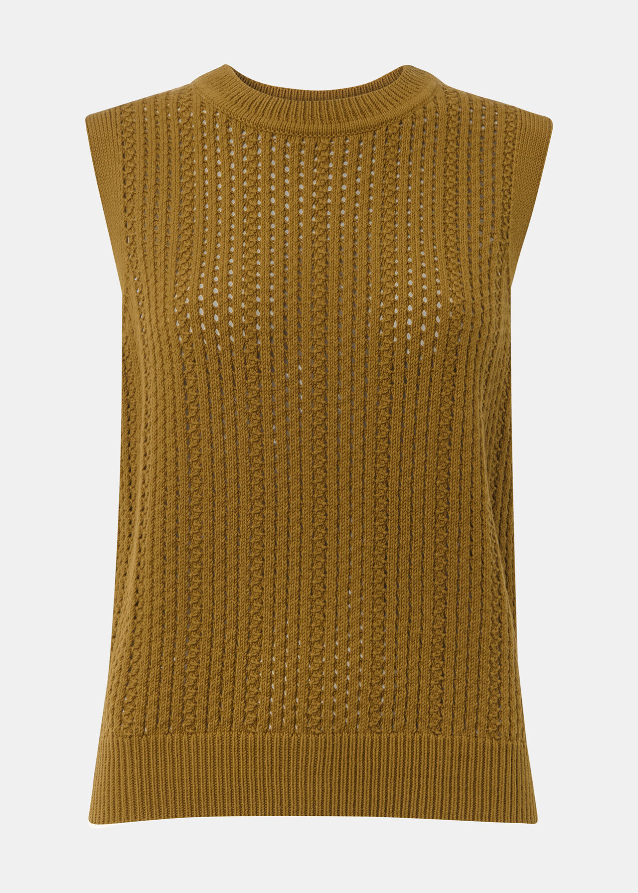 Pointelle Knitted Tank