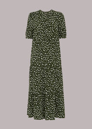 Wild Leopard Trapeze Dress