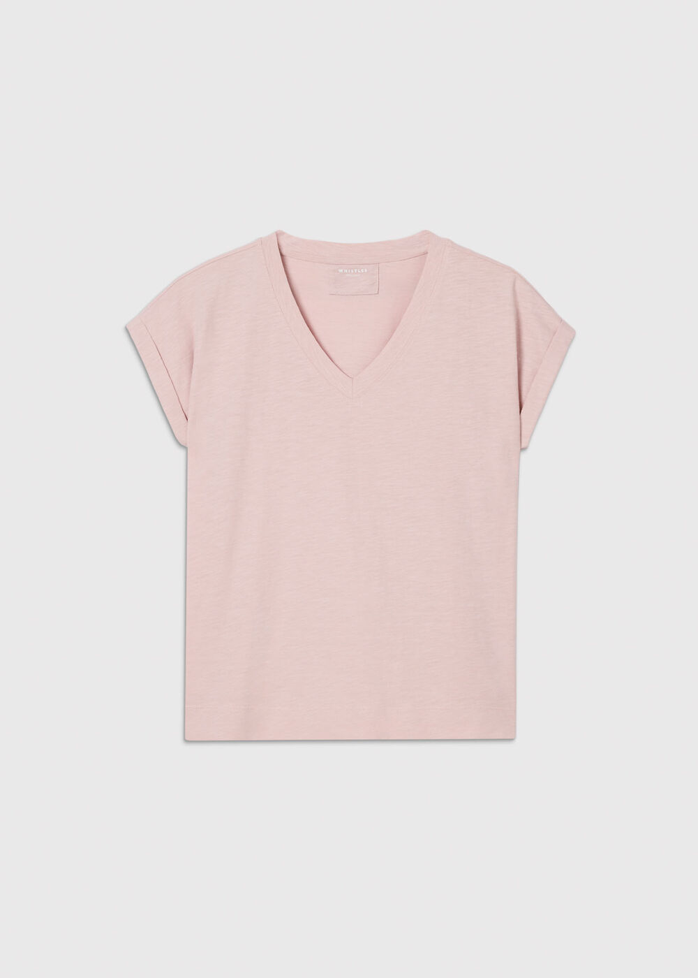Willa V-Neck Cap Sleeve Tee