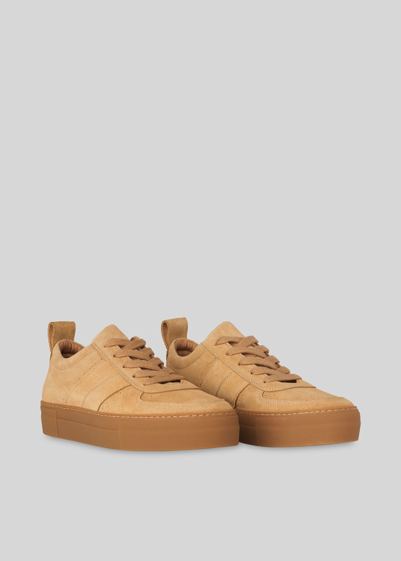 Anna Deep Sole Trainer Beige